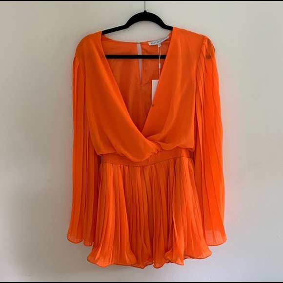 Endless Rose pleated romper. NWT - Picture 2 of 3